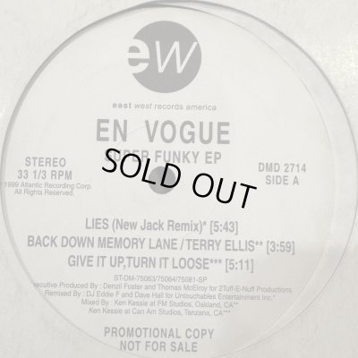 画像1: En Vogue - Super Funky EP (inc. Back Down Memory Lane) (12'')