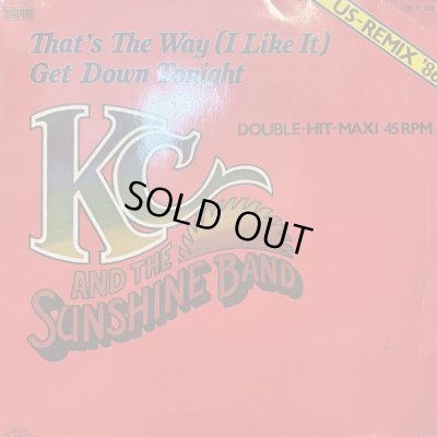 画像1: KC & The Sunshine Band - That's The Way (I Like It) (US Remix '86) (12'')