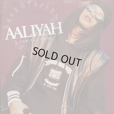 画像1: Aaliyah - Back & Forth (12'') (ジャケットを広げるとポスターになる特別仕様！！)