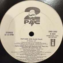 他の写真1: 2Pac duet with Mopreme from Thug Life – Papa'z Song / Peep Game (12'')