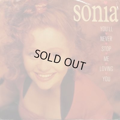 画像1: Sonia - You'll Never Stop Me Loving You (12'')