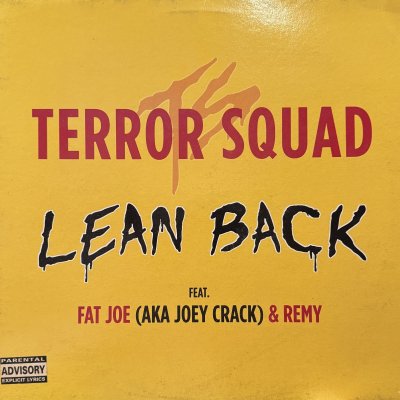 画像1: Terror Squad feat. Fat Joe & Remy - Lean Back (12'') (レアなジャケ付きUK盤!!) (キレイ!!)