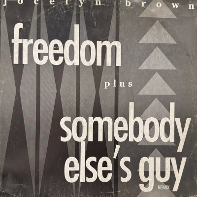 画像1: Jocelyn Brown - Somebody Else's Guy (1990 Remix) (12'')