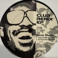 Stevie Wonder - Club Remix EP (inc. Happy Birthday, My Cherie Amour, To Feel The Fire & Overjoyed) (12'')
