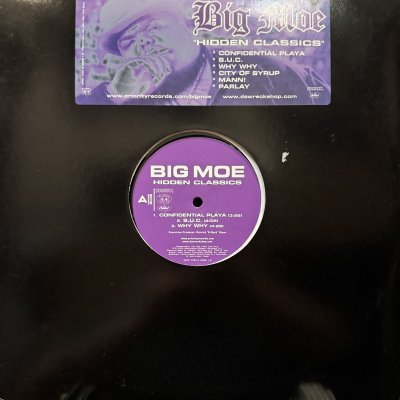 画像1: Big Moe - Hidden Classics (inc. S.U.C) (12'') (コンディションの為特価!!)