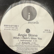 他の写真1: Angie Stone - Wish I Didn't Miss You (12'')