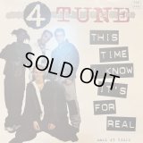 4 Tune - This Time I Know It's For Real (12'') (激レアジャケ付きフランス盤!!)