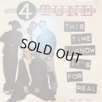 4 Tune - This Time I Know It's For Real (12'') (激レアジャケ付きフランス盤!!)