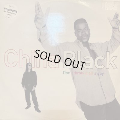 画像1: China Black - Don't Throw It All Away (12'') (人気のレアなジャケ付きUK盤!!) (キレイ!!)