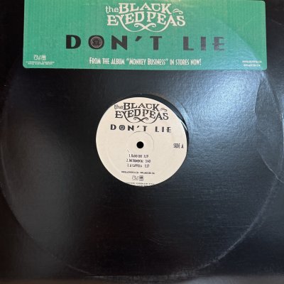 画像1: The Black Eyed Peas - Don't Lie (12'') (本物US Promo !!)