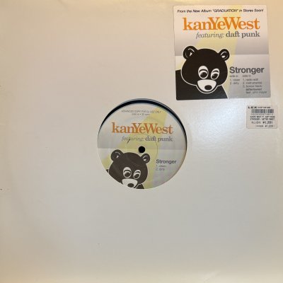 画像1: Kanye West feat. Daft Punk - Stronger (b/w Bitter Sweet) (12'')