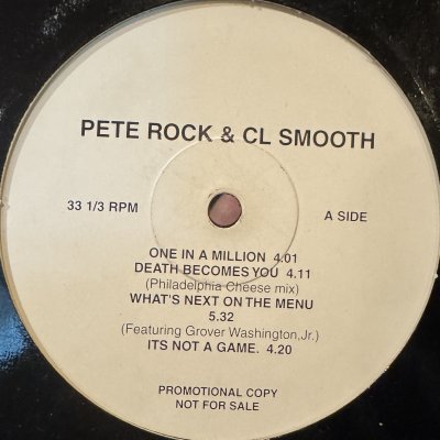 画像1: Pete Rock & CL Smooth - Never Coming Out EP (inc. One In A Million etc...) (12'')