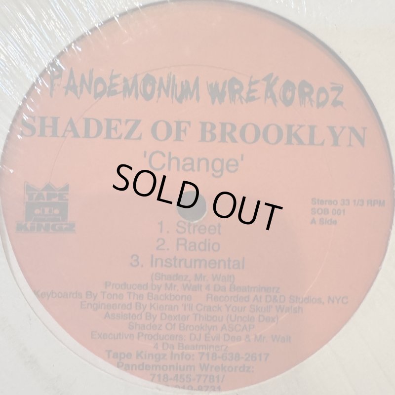 洋楽 US ORG 12 Shadez of Brooklyn / Change Shadez Of Brooklyn - Change (12'') - FATMAN RECORDS