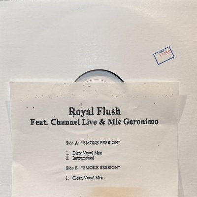 画像1: Royal Flush feat. Channel Live & Mic Geronimo - Smoke Session (12'')