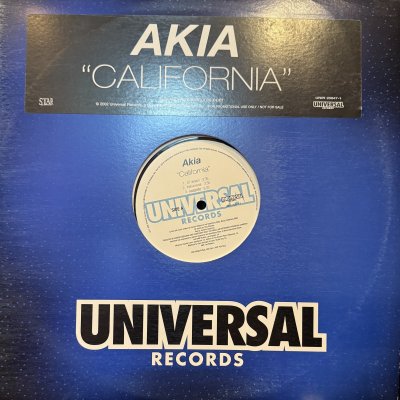 画像1: Akia - California (12'')