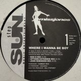 Miss Jones - Where I Wanna Be Boy (The G-Man Mix, Uptoen Extended Mix) (12'')