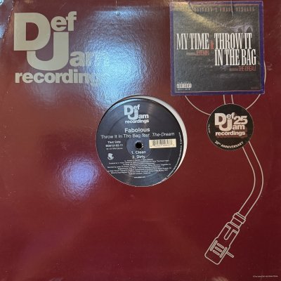 画像1: Fabolous feat. Jeremih - My Time (b/w Throw It In The Bag) (12'')