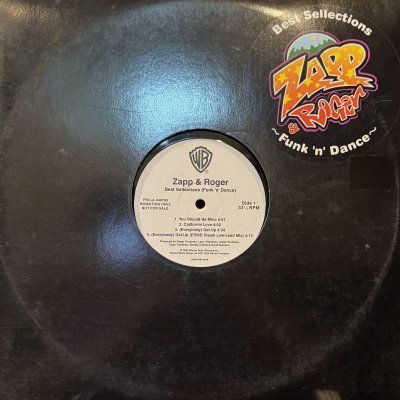 画像1: Zapp & Roger - Best Selections (Funk 'n' Dance) (12'')
