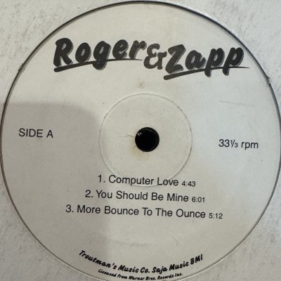画像1: Roger & Zapp - 6 Track Best (inc. You Should Be Mine and more) (12'')