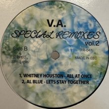 他の写真1: V.A. - Special Remixes Vol.2 (inc. Whitney Houston - All At Once, Michael Jackson - Human Nature and more) (12'')