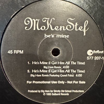 画像1: Mokenstef - He's Mine (I Got Him All The Time) (Big Ham Remix) (12'')