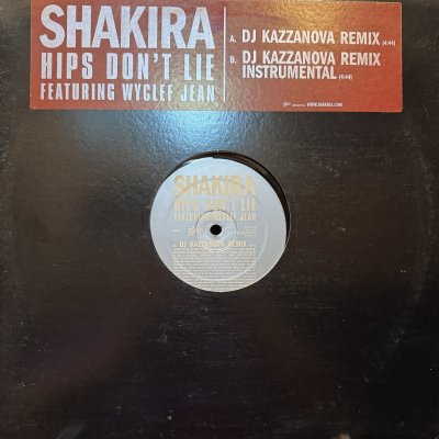 画像1: Shakira feat. Wyclef Jean - Hips Don't Lie (12'') (US Promo !!)