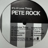 Pete Rock feat. C.L. Smooth - It's A Love Thing / Appreciate (12'')