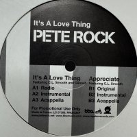 Pete Rock feat. C.L. Smooth - It's A Love Thing / Appreciate (12'')