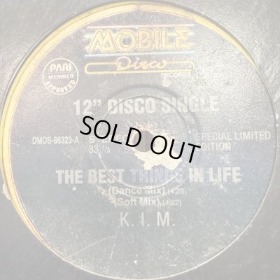 画像1: K.I.M. - The Best Things In Life (12'') (コンディションの為特価!!)