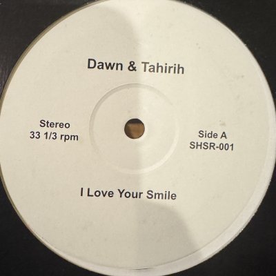 画像1: Dawn And Tahirih / Eldissa - I Love Your Smile / Stayin' Alive (12'') (キレイ!!)