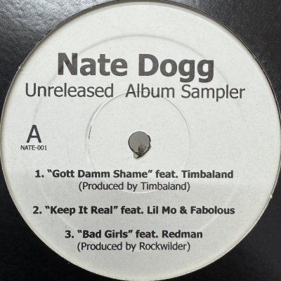 画像1: Nate Dogg - Unreleased Album Sampler (12'')