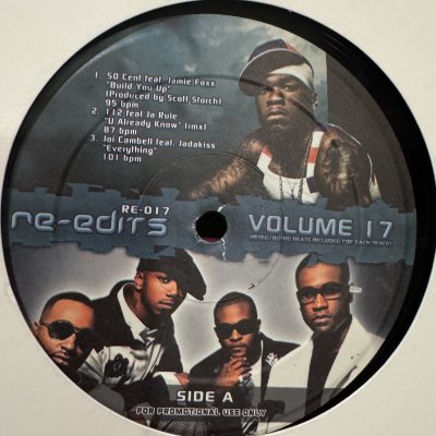 画像1: Various - Re-Edits Volume 17 (inc. 50 Cent feat. Olivia - So Amazing and more) (12'')