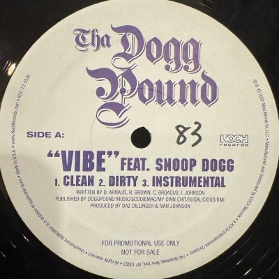 画像1: Tha Dogg Pound - Vibe / A Good Day (12'') (US Promo !!)
