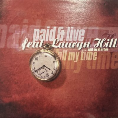 画像1: Paid & Live feat. Layryn Hill - All My Time (12'')