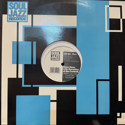 画像1: Anna Ross With Snowboy - Where Love Lives (12'')