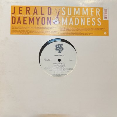 画像1: Jerald Daemyon - Summer Madness (12'') (キレイ!!)