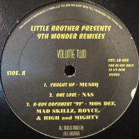 Little Brother Presents 9th Wonder - Remixes Vol. 2 (12'') (inc. Nas - One Love, Mobb Deep - Quiet Storm and more) (キレイ!!)