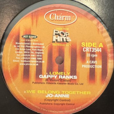 画像1: V.A. - Pop Hits Inna Reggae Vol.5 (inc. We Belong Together, Lonely & Let Me Love You) (12'') (キレイ!!)