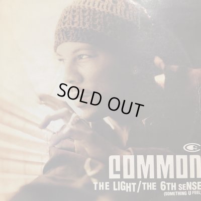 画像1: Common - The Light / The 6th Sense (Something U Feel) (12'') (レアなジャケ付きUK盤!)