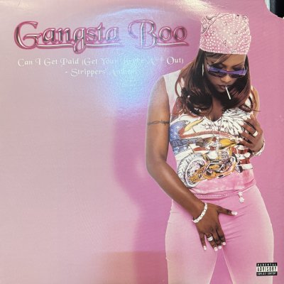画像1: Gangsta Boo - Can I Get Paid (Get Your Broke Ass Out) - Stripper's Anthem (12'') (キレイ!!)