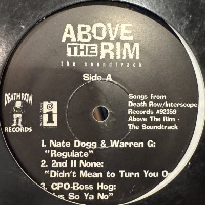 画像1: Various - Above The Rim (Music From And Inspired By The Motion Picture) Promo EP (inc. Regulate, Afro Puffs and more !!) (12'')