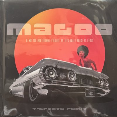 画像1: Magoo -  Not To Late (To Make It Right) / Let's Have A Boogie T-Groove Remixes (7'')