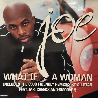 画像1: Joe - What If A Woman (12'') (レアなジャケ付きEU盤！！) (キレイ!!)