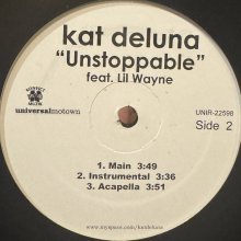 他の写真1: Kat Deluna feat. Lil Wayne - Unstoppable (12'') (キレイ!!)