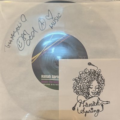 画像1: Hannah Spring - Music The Magic / Life Goes On (7'') (キレイ!!)