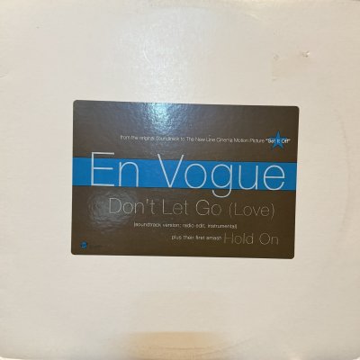 画像1: En Vogue - Don't Let Go (Love) / Hold On (12'') (US Promo !!) (12'') (キレイ!!)