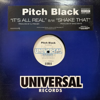 画像1: Pitch Black - It's All Real (12'')