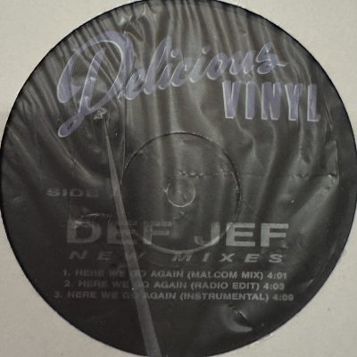 画像1: Def Jef - Here We Go Again (Malcom Mix) (12'')