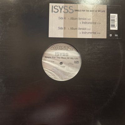 画像1: Isyss - Single For The Rest Of My Life (12'')