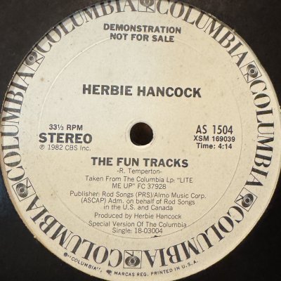 画像1: Herbie Hancock - Gettin' To The Good Part / The Fun Tracks (12'') (キレイ!!)